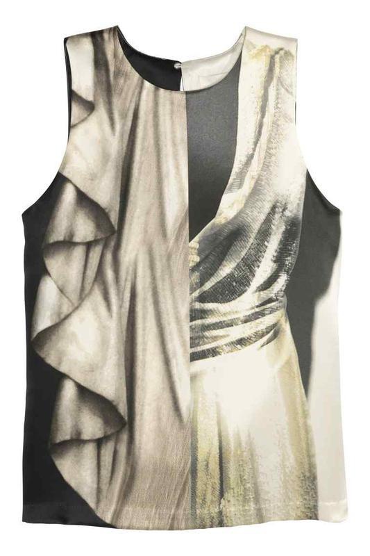 Шелковый топ H&M Conscious Exclusive (EUR 40)