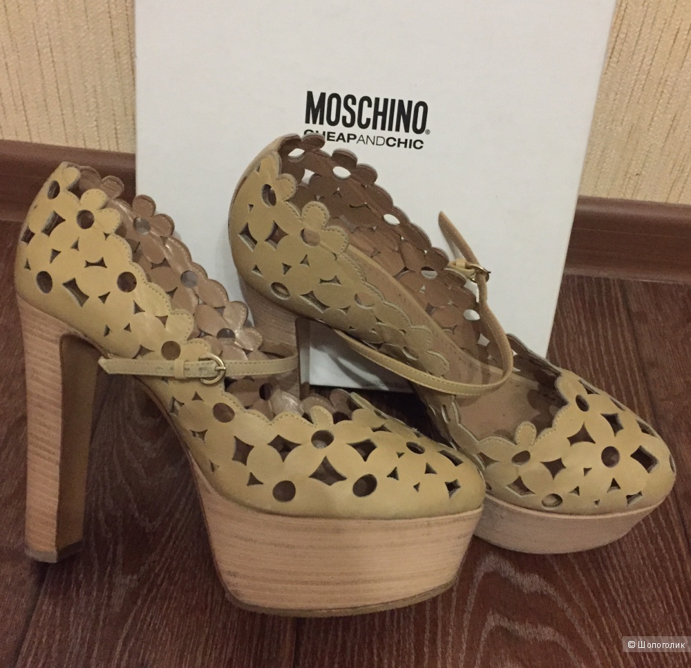 Туфли Moschino Cheapandchic, 38,5 размер