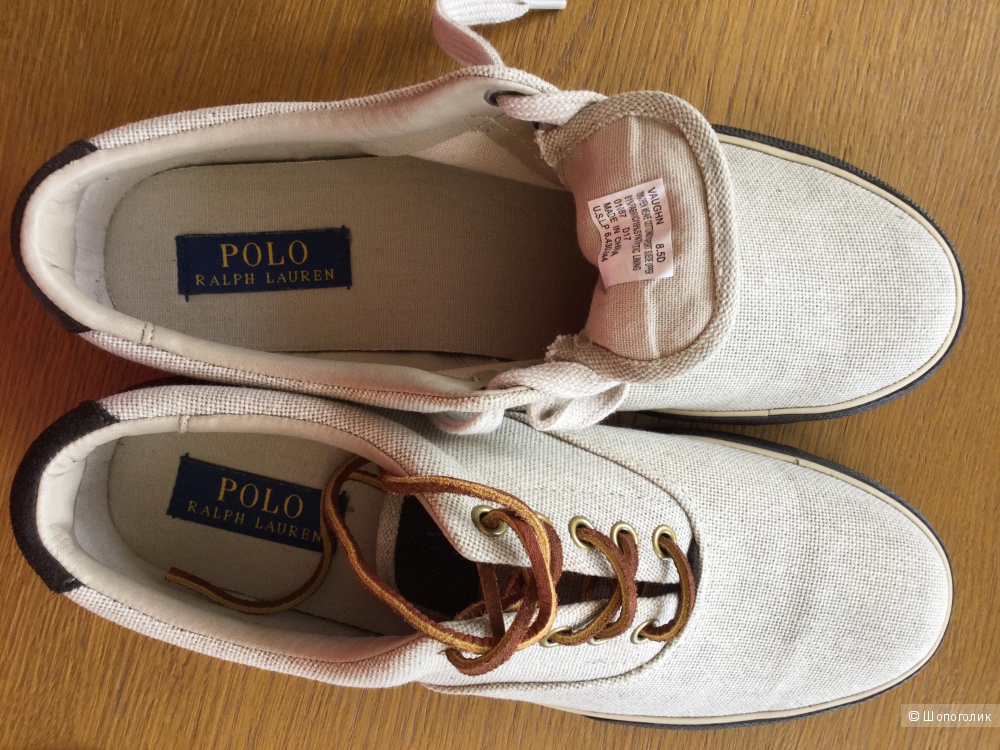 Мужские кеды  Polo Ralph Lauren,размер 8,5D (41-41,5)