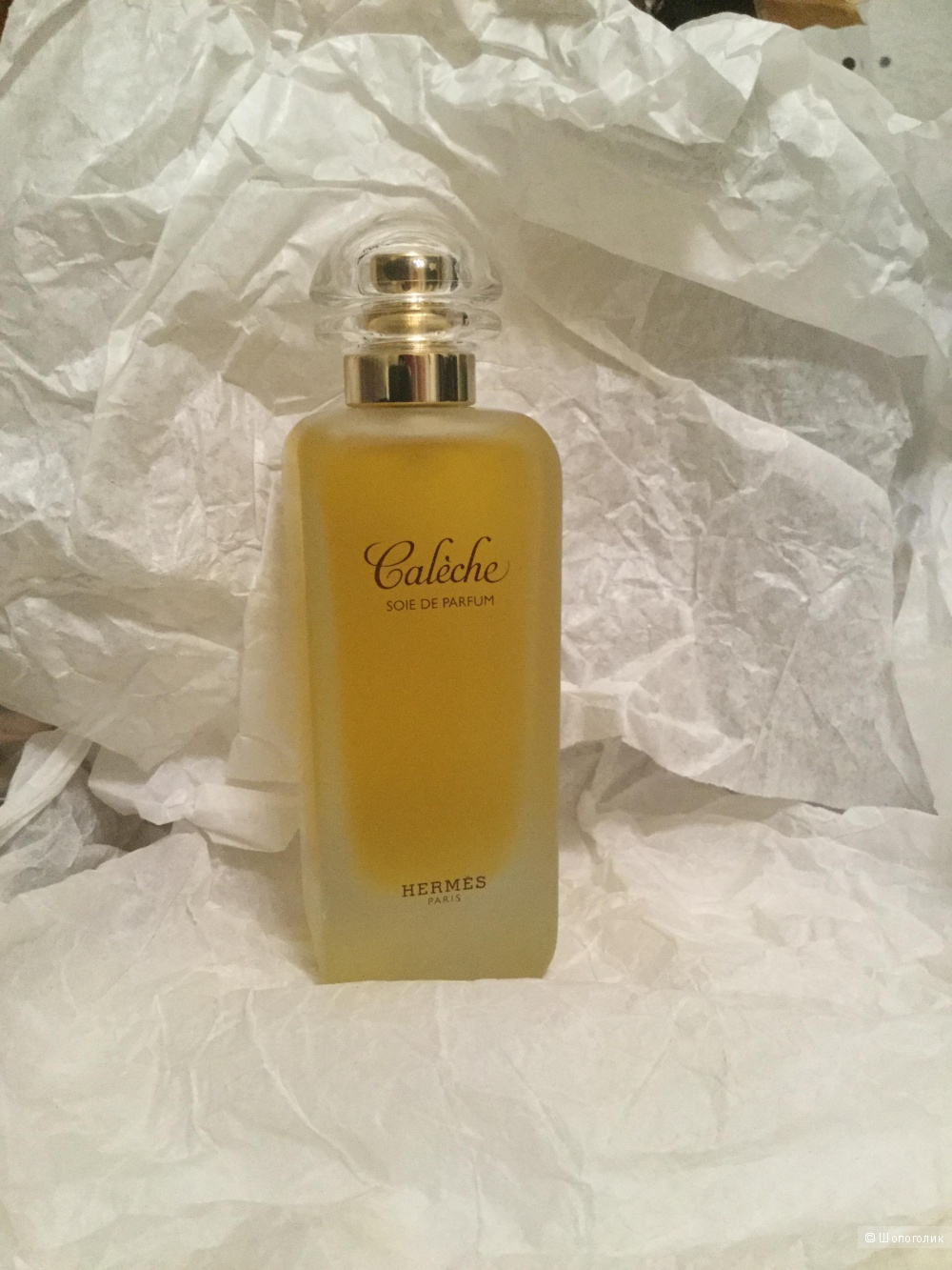 Полнообъемный флакон XL - Caleche Soie de Parfum Hermès 100 мл.