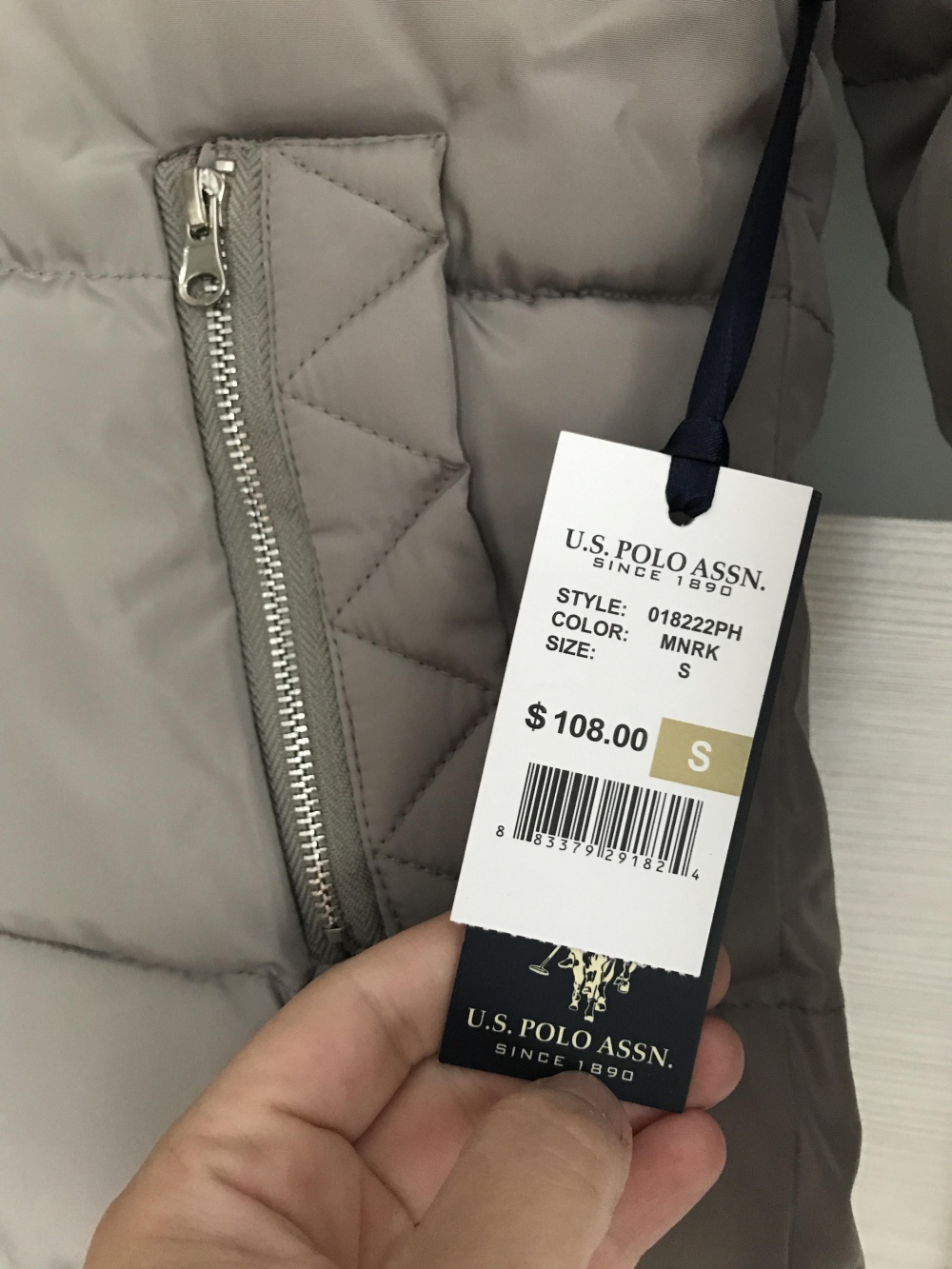 Куртка us polo assn, размер s