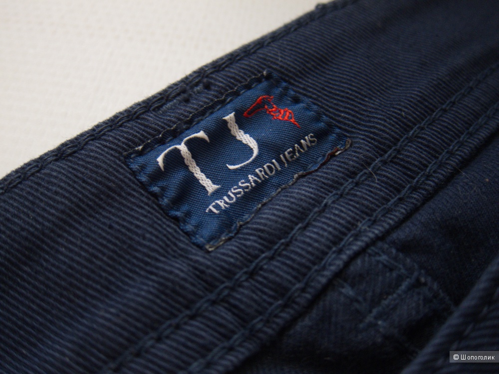 Джинсовые брюки trussardi jeans ~на 30 р-р.