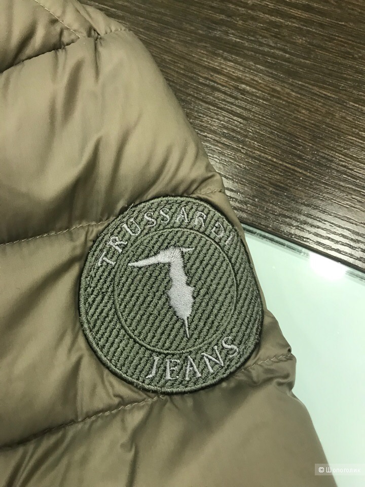 Мужской пуховик Trussardi Jeans, размер 52 (M)