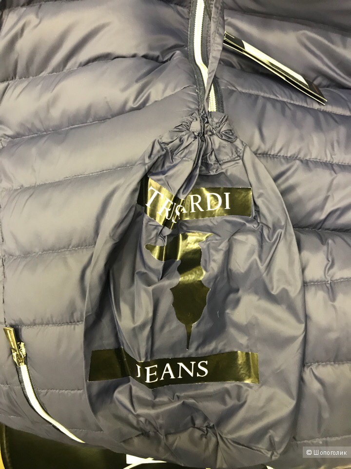 Мужской пуховик Trussardi Jeans, размер 50