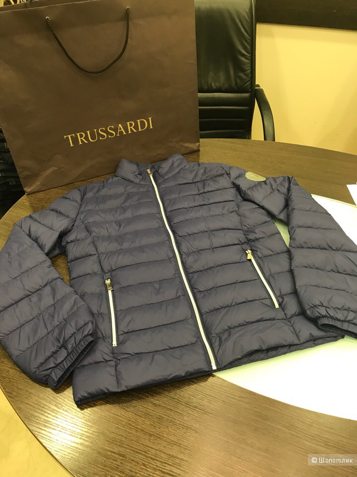 Мужской пуховик Trussardi Jeans, размер 50