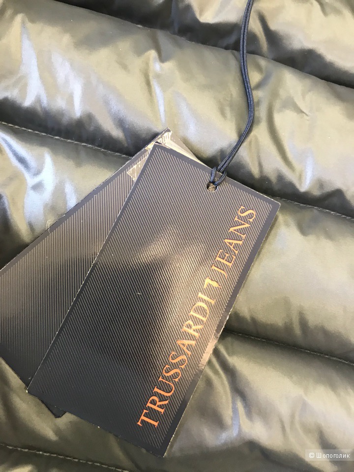 Мужской пуховик Trussardi Jeans, размер 52 и 54