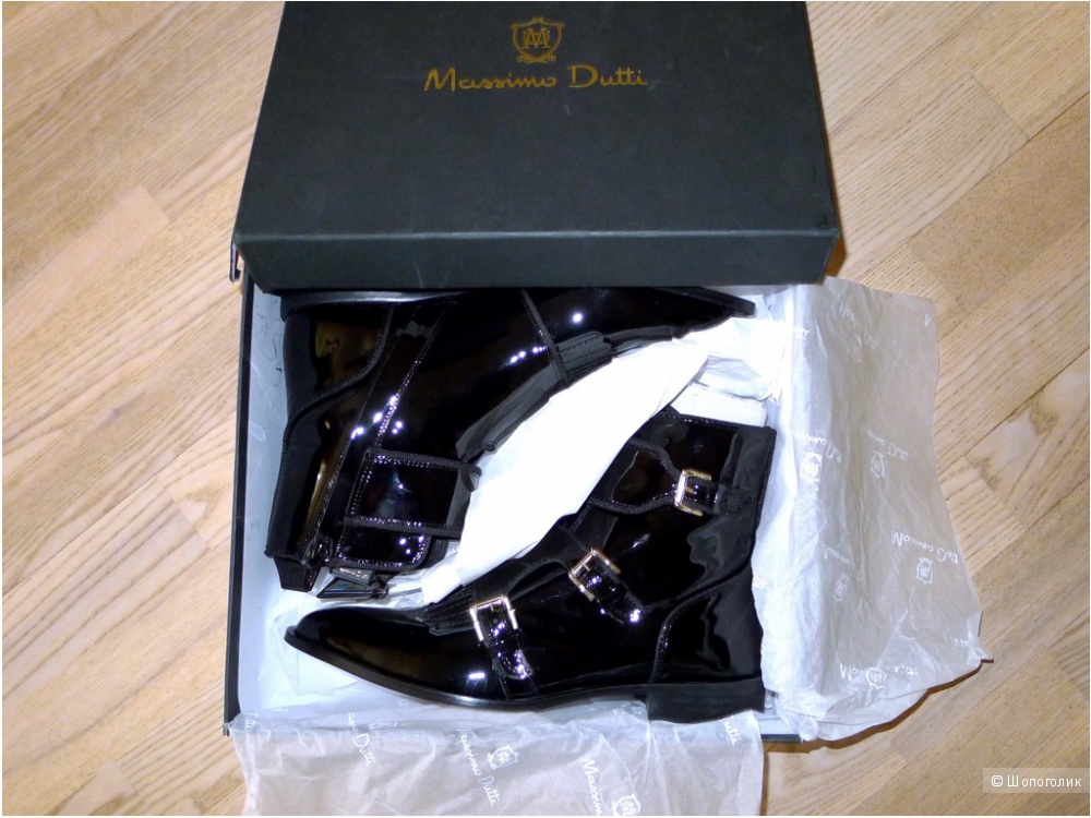 Massimo Dutti ботильоны ботинки размер 38