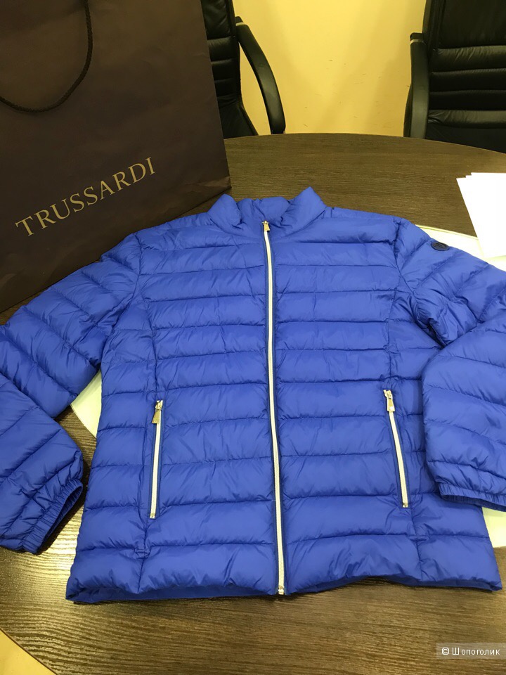 Мужской пуховик Trussardi Jeans, размер 54
