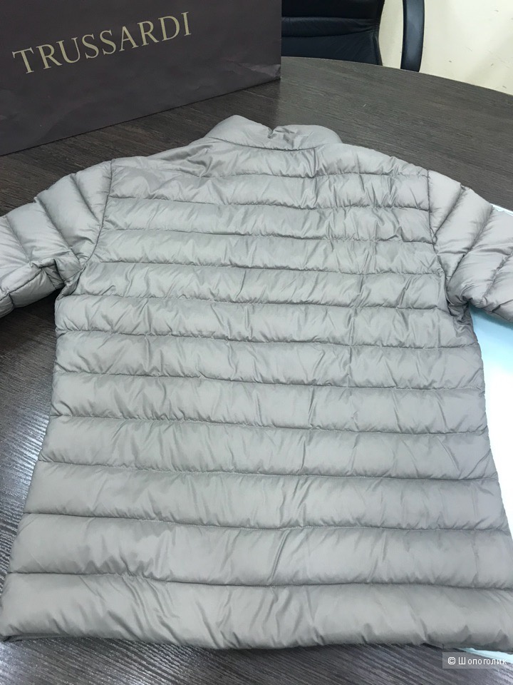 Мужской пуховик Trussardi Jeans, размер 52 (M)