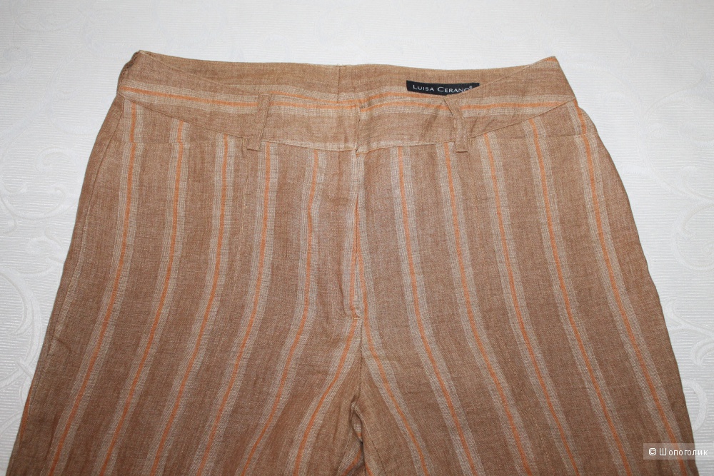 Льняные брюки-палаццо Luisa Cerano,размер нем. 40