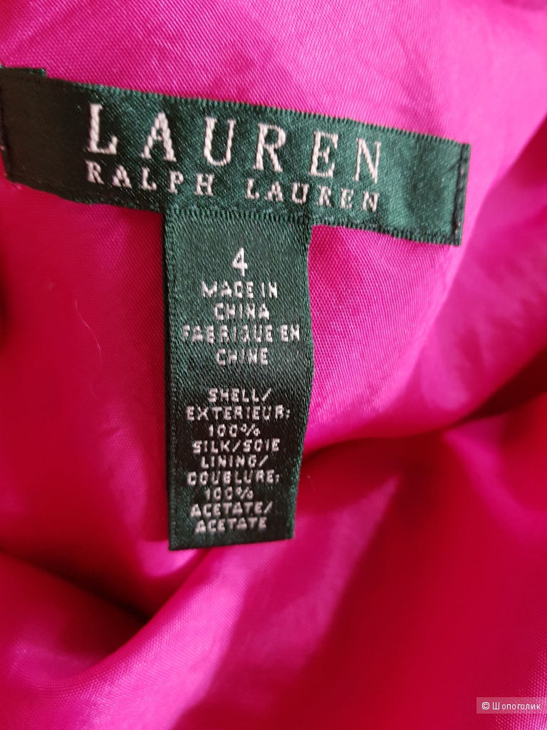 Ralph Lauren шелковое платье р.44