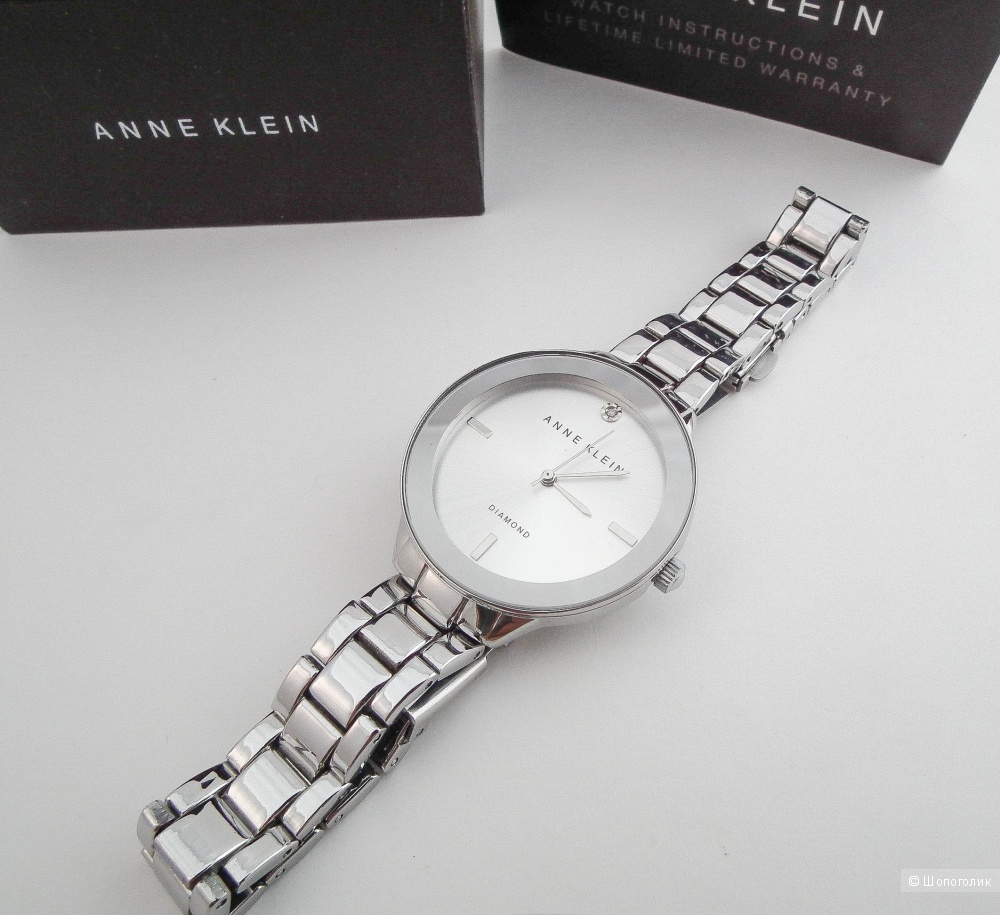 Часы Anne Klein с бриллиантом