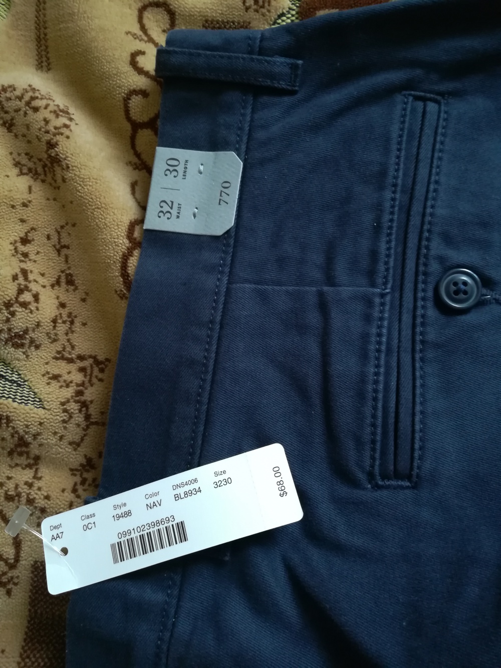 Брюки чинос JCrew W32L30