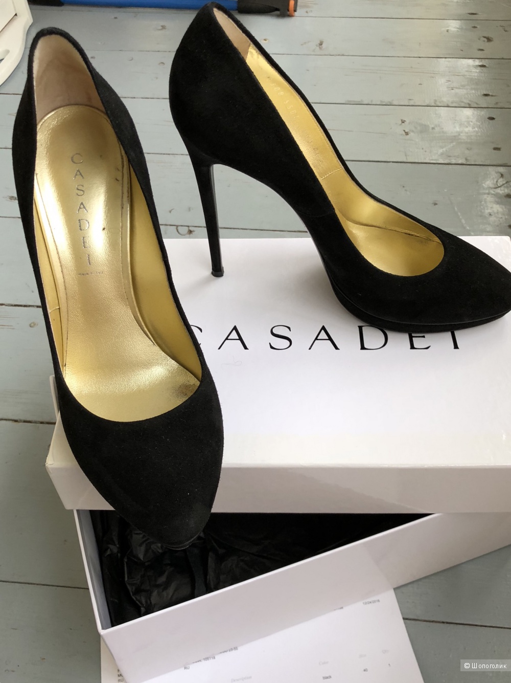 Туфли Casadei 40 размер