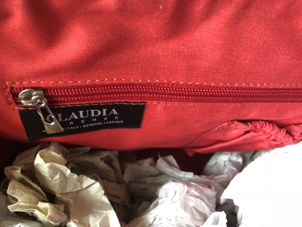 Кожаная сумка Claudia Firenze