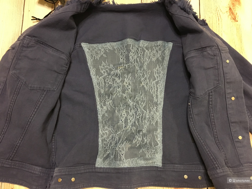 Джинсовая куртка DON'T CRY, 4 (Размер, использованный Дизайнером). На рос. 44-46