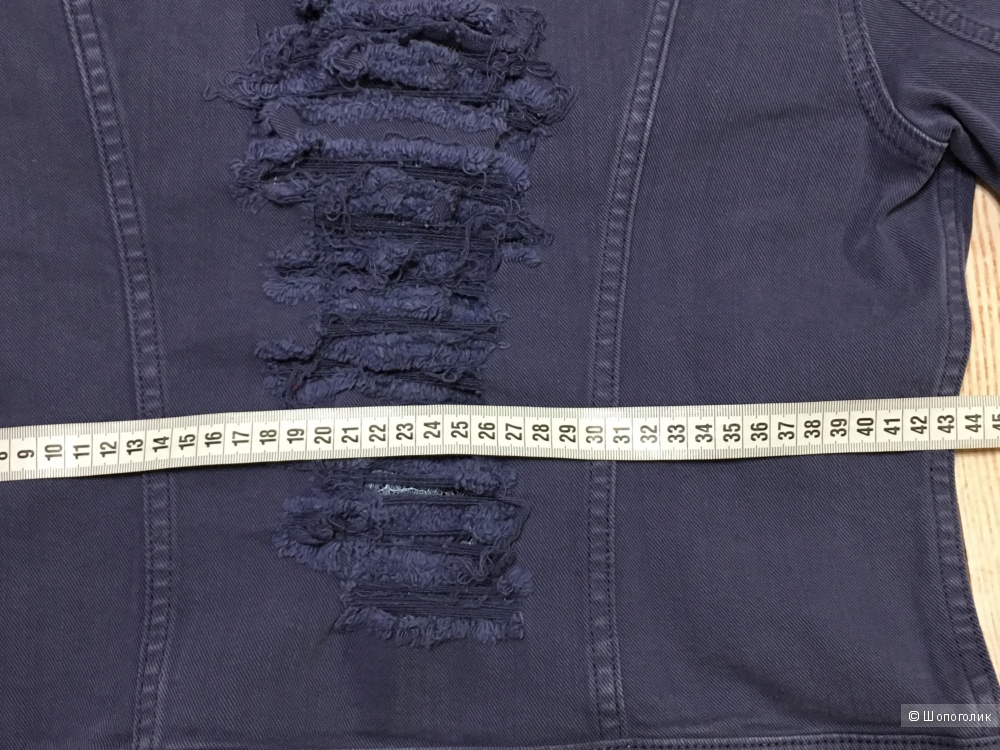 Джинсовая куртка DON'T CRY, 4 (Размер, использованный Дизайнером). На рос. 44-46