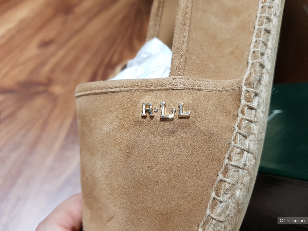 Ralph Lauren замшевые эспадрильи р.38