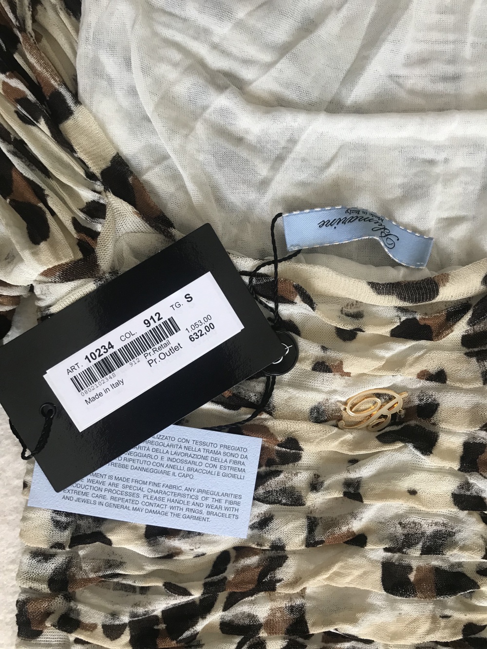 Платье Blumarine, Размер S