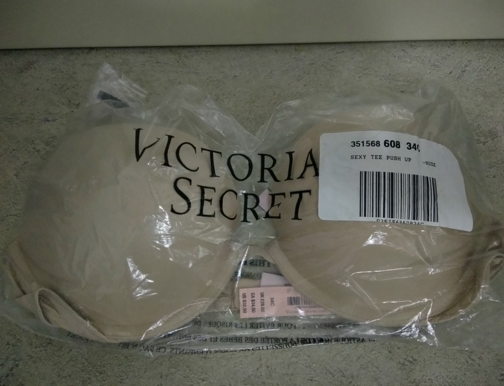 Victoria's Secret Sexy Tee Push-Up Bra, 34С