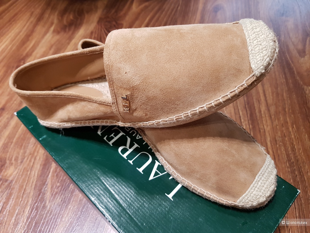 Ralph Lauren замшевые эспадрильи р.38
