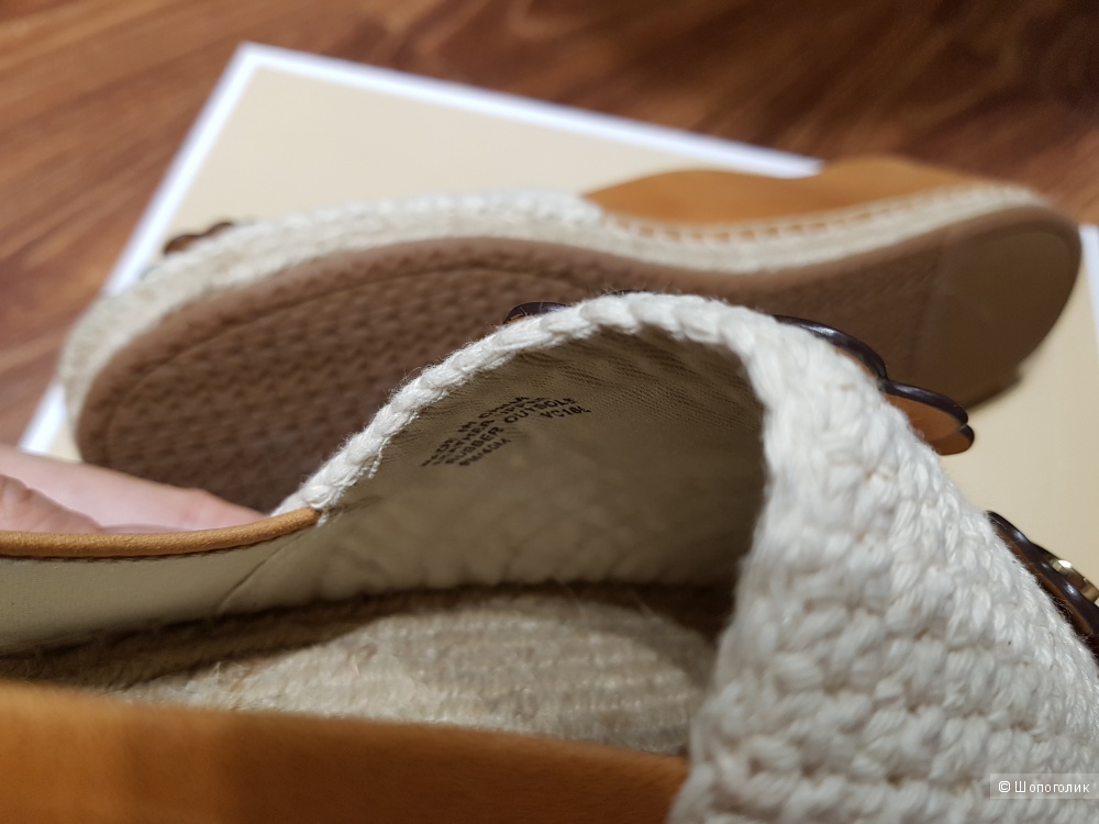 MICHAEL KORS кожаные эспадрильи р. 39-39.5