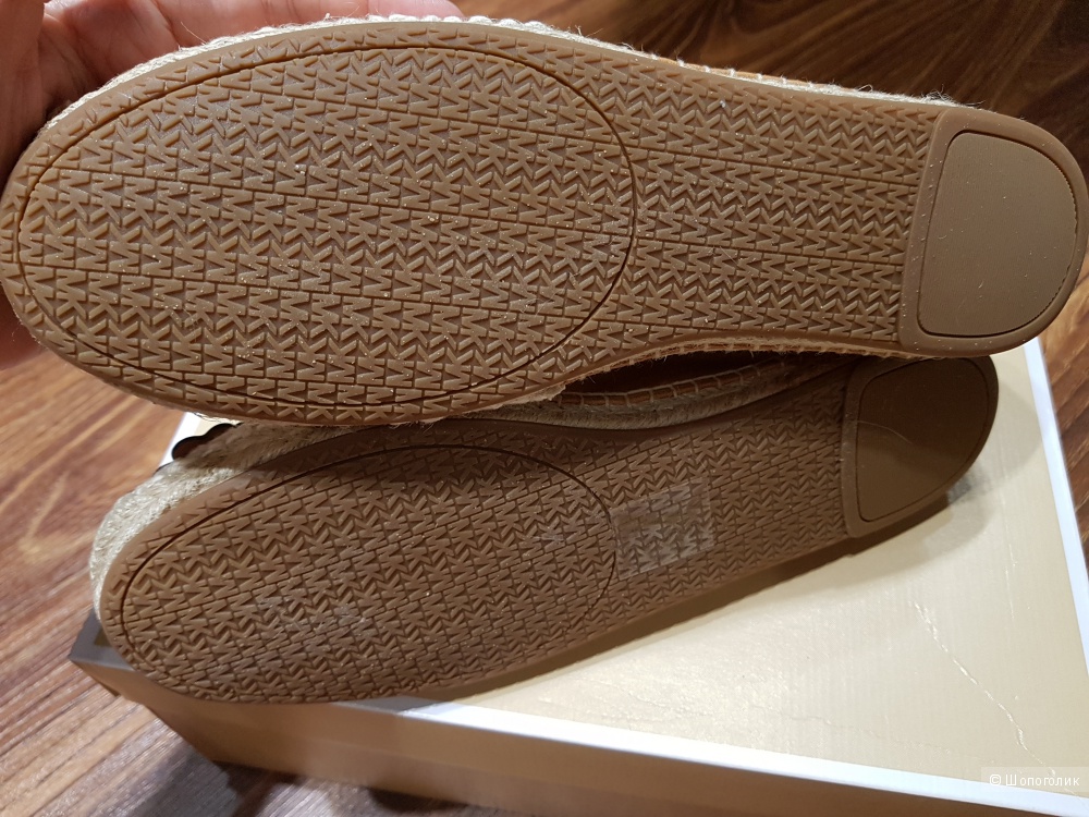 MICHAEL KORS кожаные эспадрильи р. 39-39.5