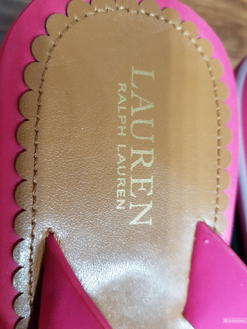 Ralph Lauren шлепки р.39