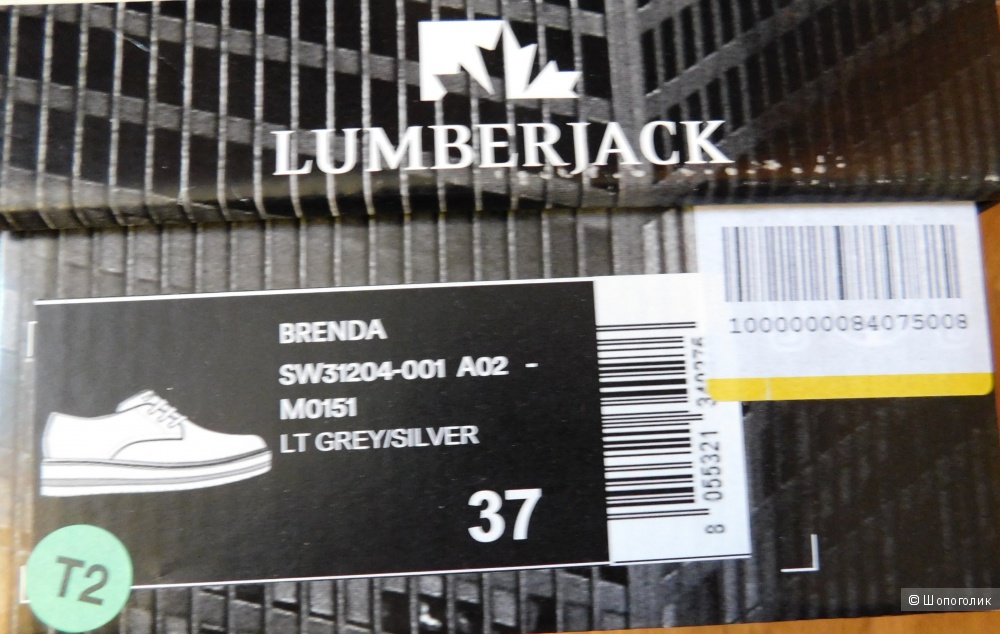 Туфли lumberjack кожа, 37 размер