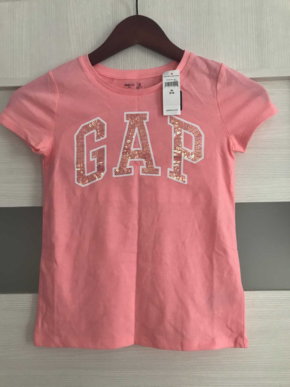 Футболка детская gap, размер М (8-9)