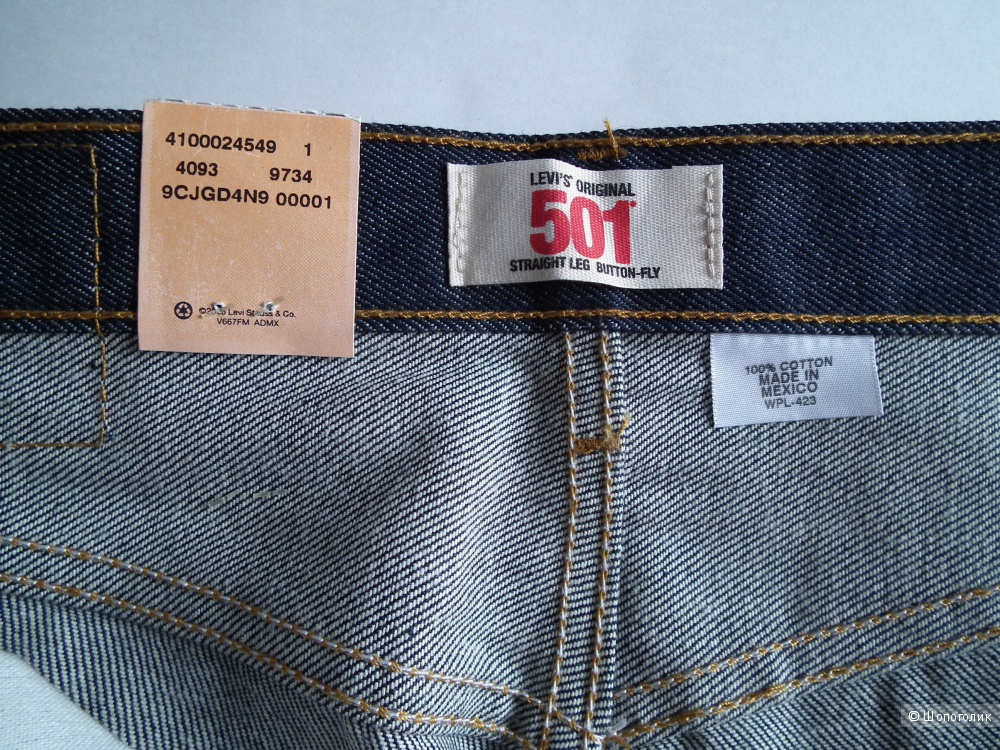 Мужские джинсы Levis 501 32/34