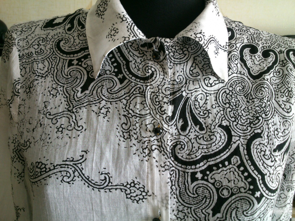 ROBERTO CAVALLI, батистовая рубашка. Размер: I 42, USA 8, D 36 (на 44 размер).