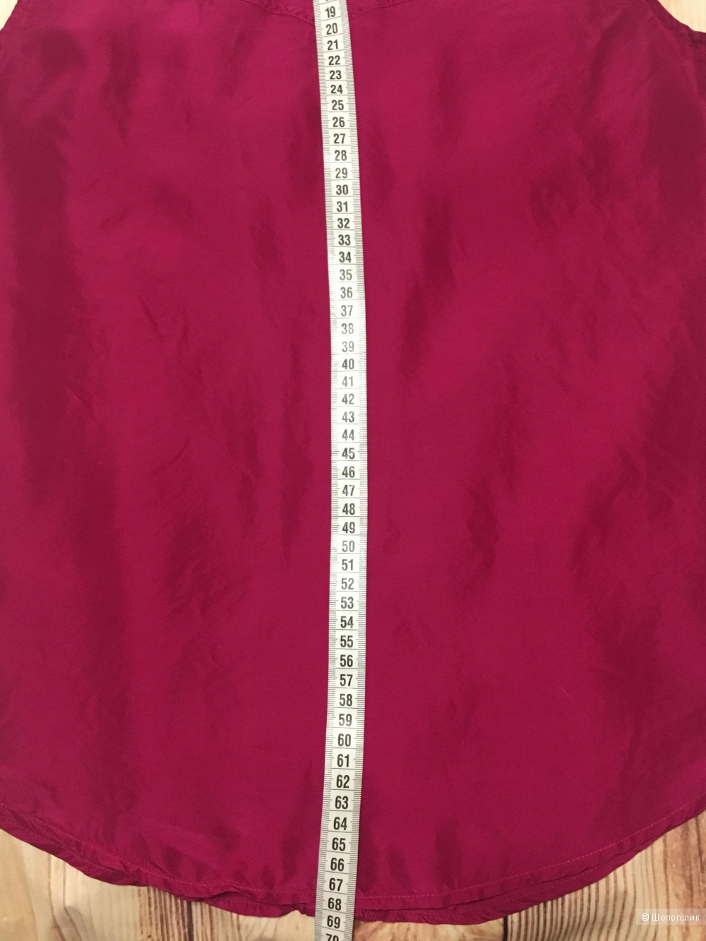 Шелковая блуза Asos, размер 10UK/38EU/6US. На рос. 46