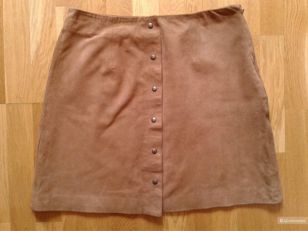 Замшевая юбка Massimo Dutti размер S
