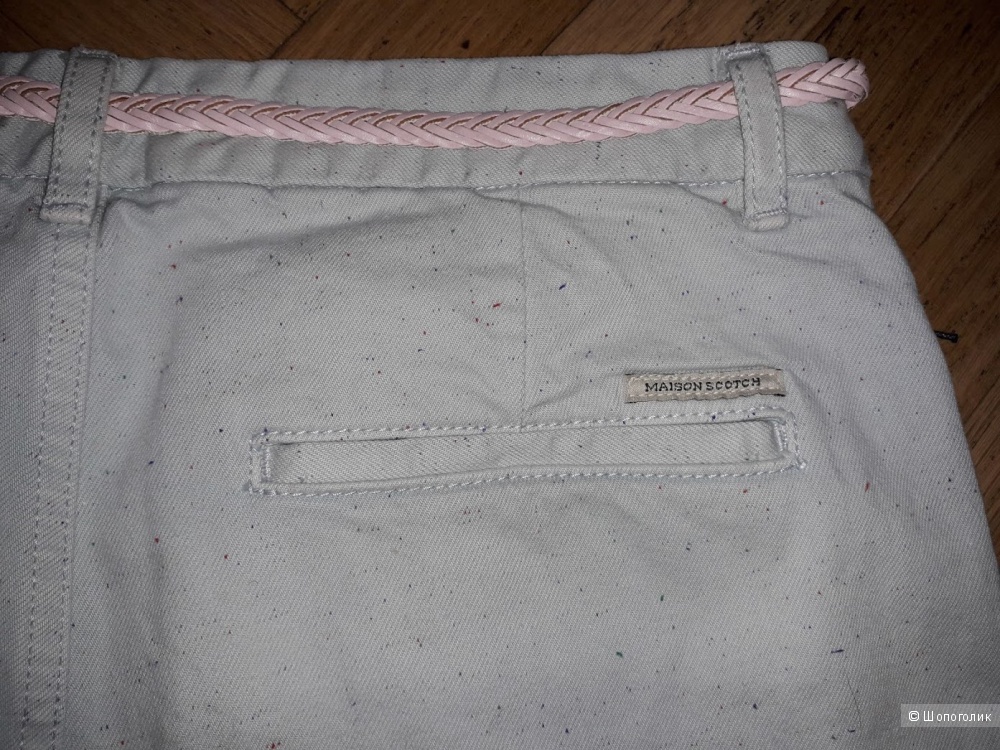 Джинсовые брюки-бойфренды MAISON SCOTCH, размер 26