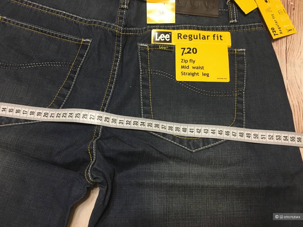 Мужские джинсовые шорты Lee, размер 34