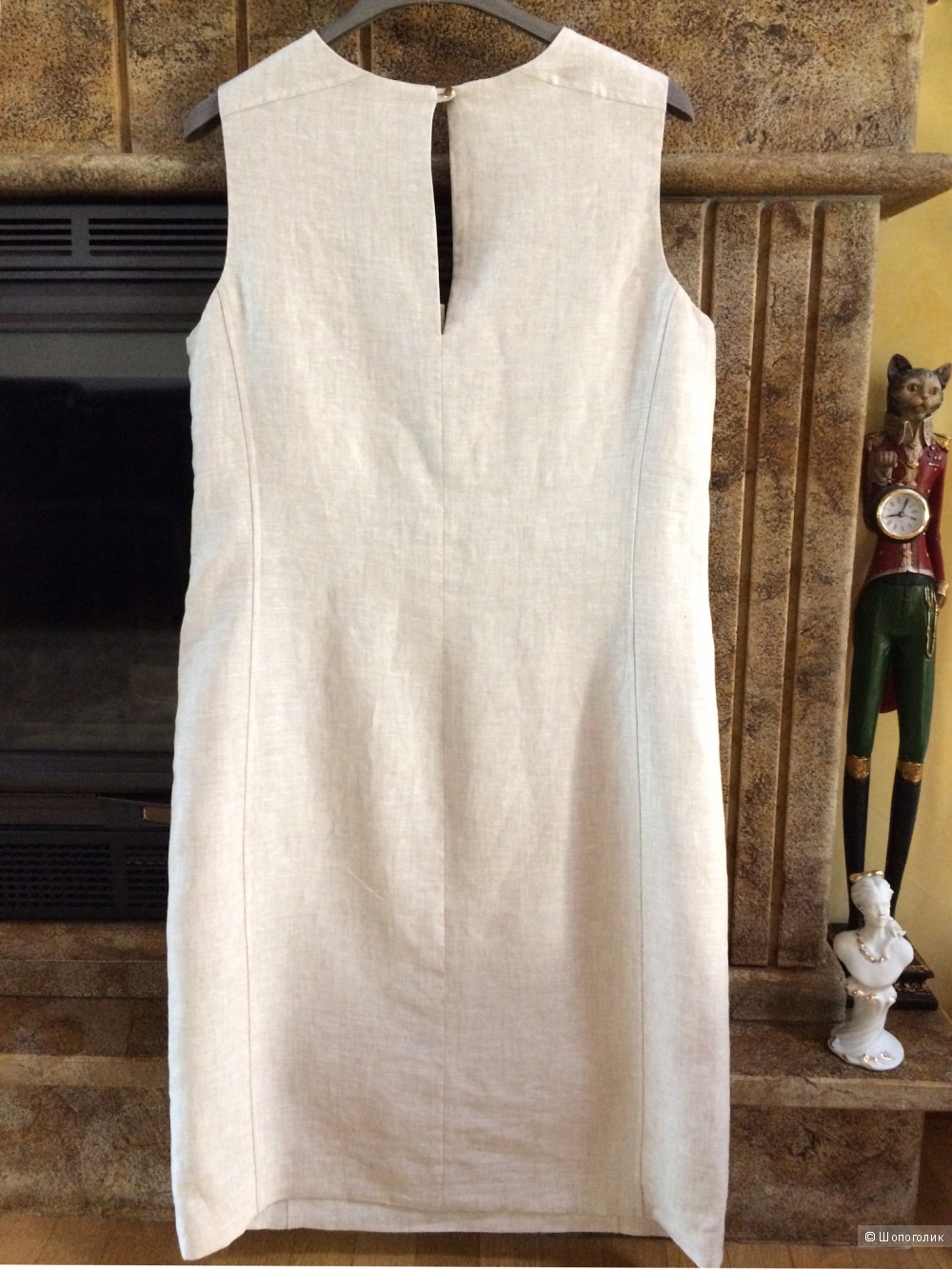 Льняное платье A.D.E.L.E. 1961,размер 48-50