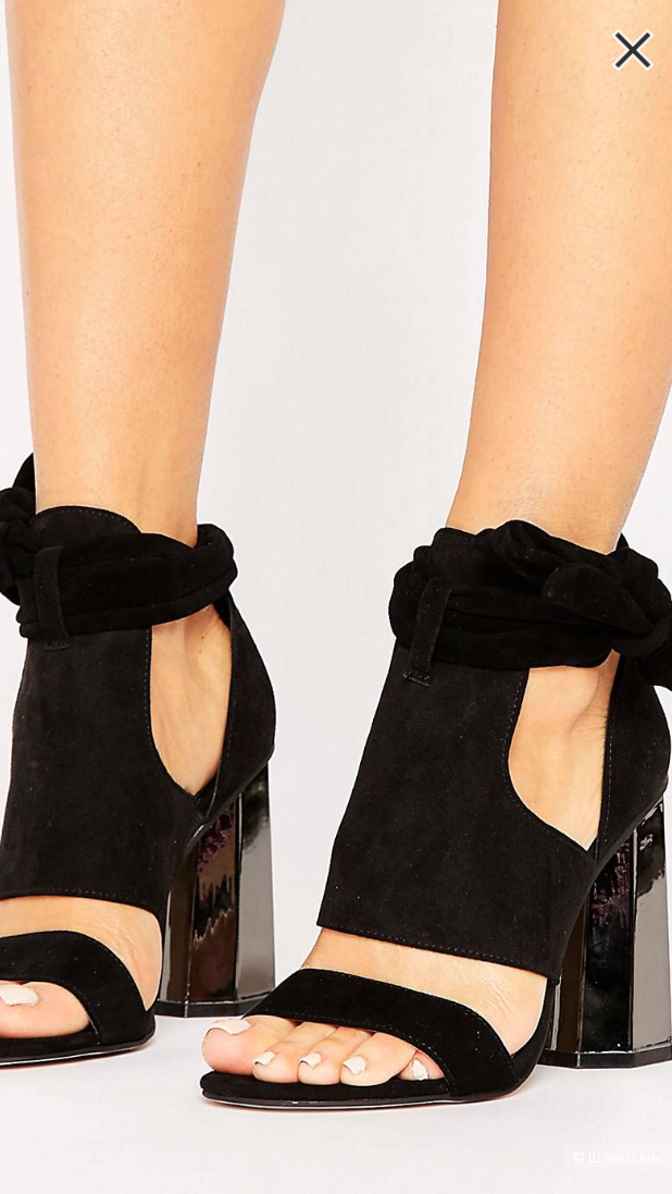Замшевые босоножки River Island 5uk-38eur