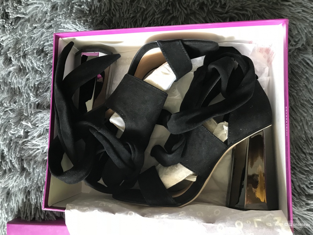 Замшевые босоножки River Island 5uk-38eur