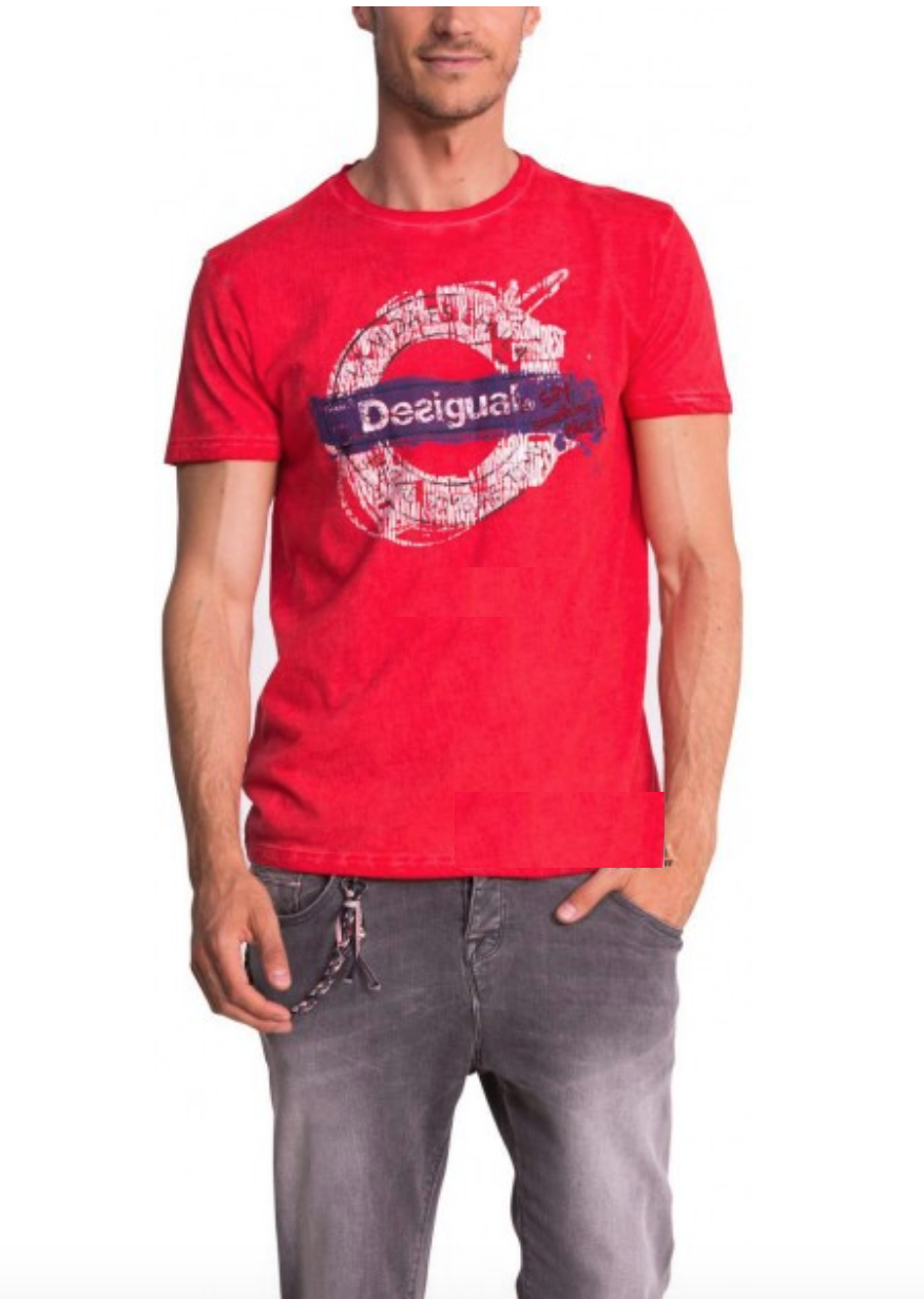 Мужская футболка Dеsiguаl, размер XL. На рос. 50