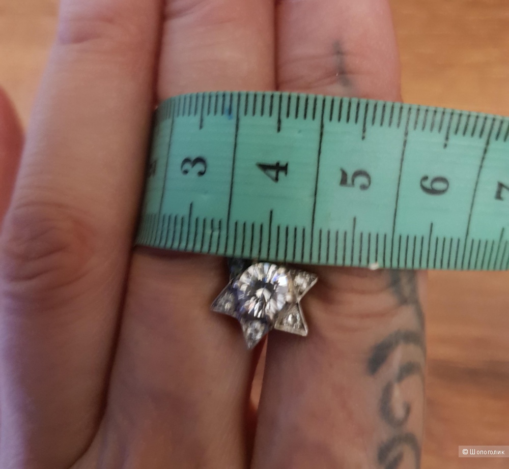 Комплект кольцо + серьги, серебро 785