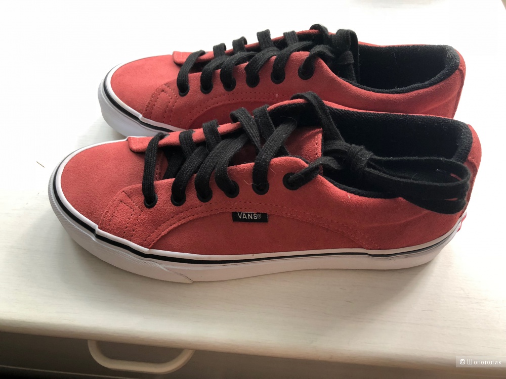 Замшевые кеды Vans lampin, 39 eu / 25 см / 38 российский