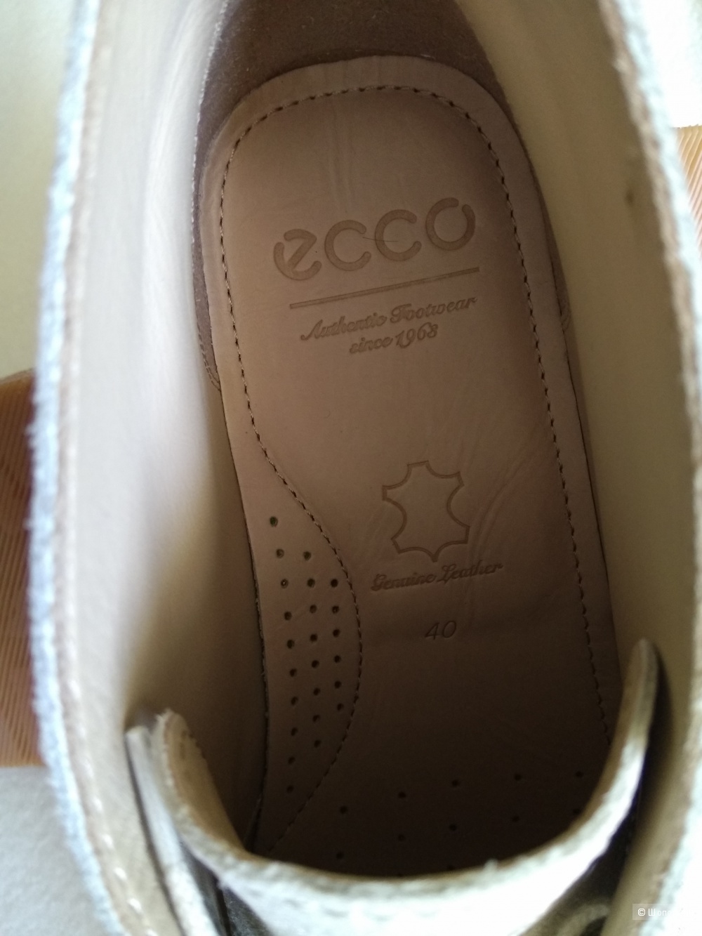 Ботинки ECCO 41размер 27 см