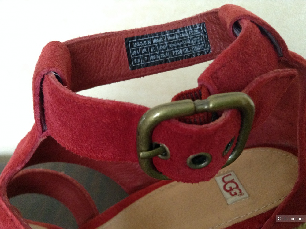 Босоножки Ugg, размер 8.5 USA, 25.5 см