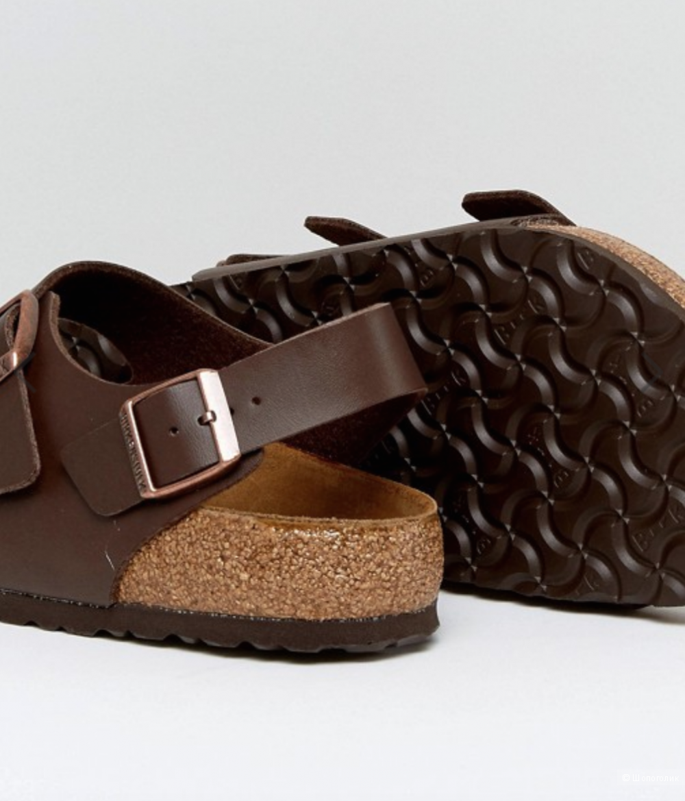 Мужские сандалии Birkenstock, размер 43. 28 см по стельке.