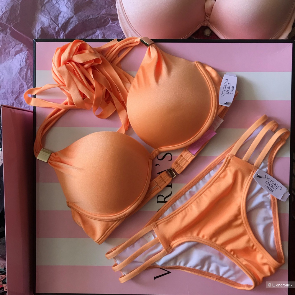 Купальник Victoria's secret (р-р верха 34b, низ XS)