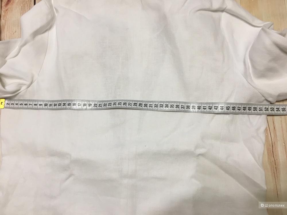 Льняной пиджак MICHAEL MICHAEL KORS, размер 8 US (48 RU). На рос. 46-48