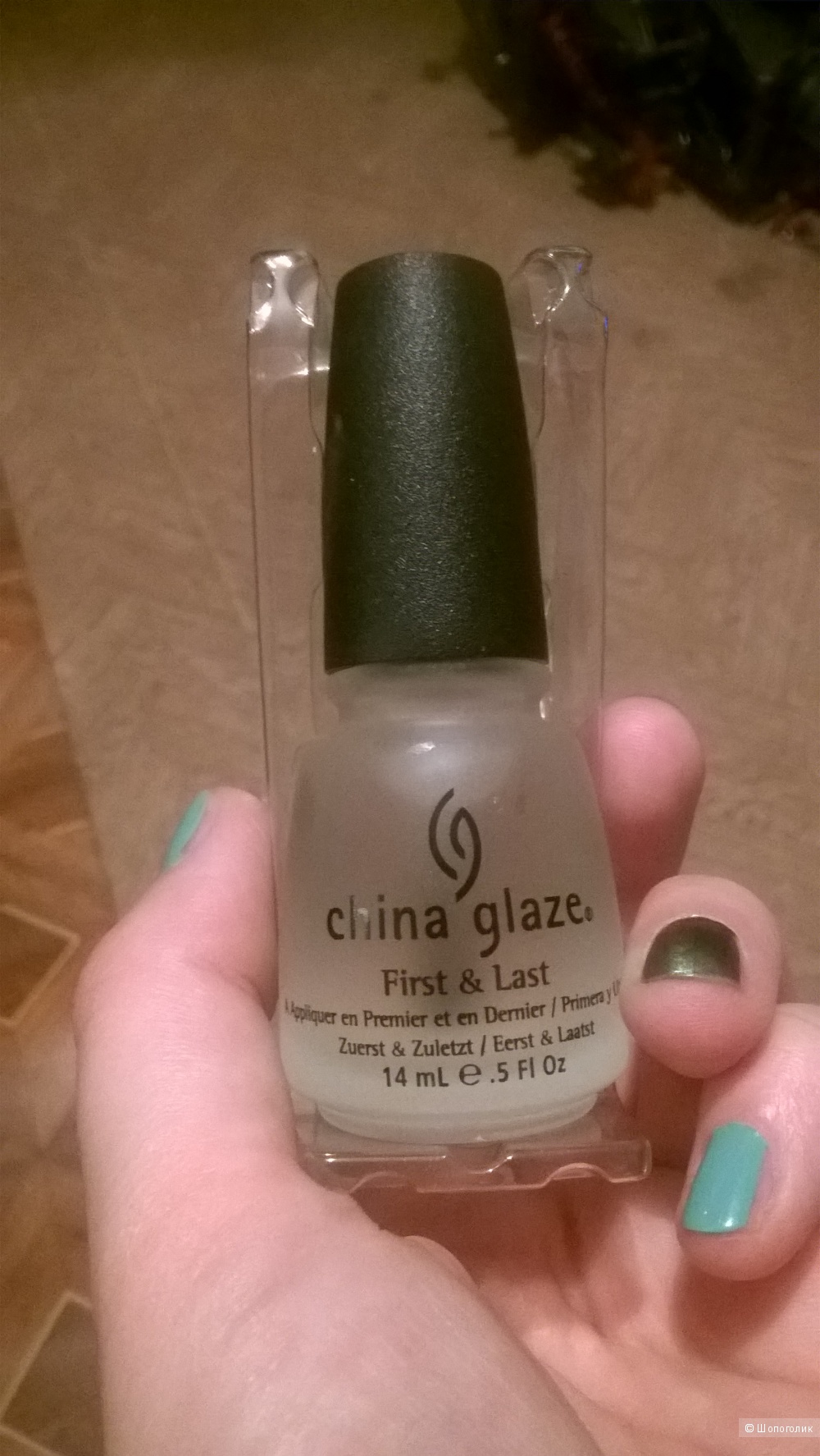 Лак China Glaze base and top 14 ml