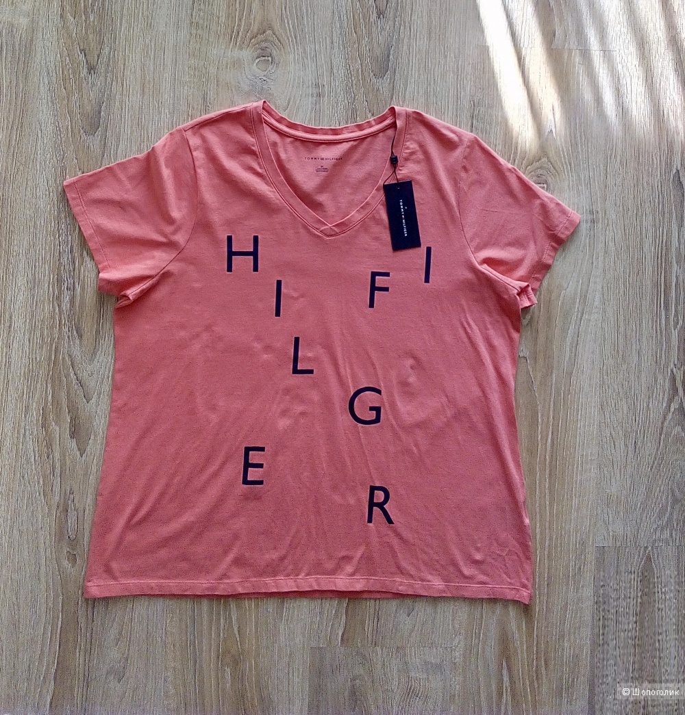 Футболка Tommy Hilfiger, размер 0X (plus size)