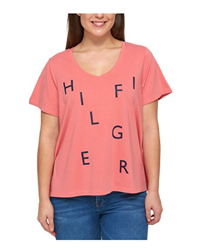 Футболка Tommy Hilfiger, размер 0X (plus size)